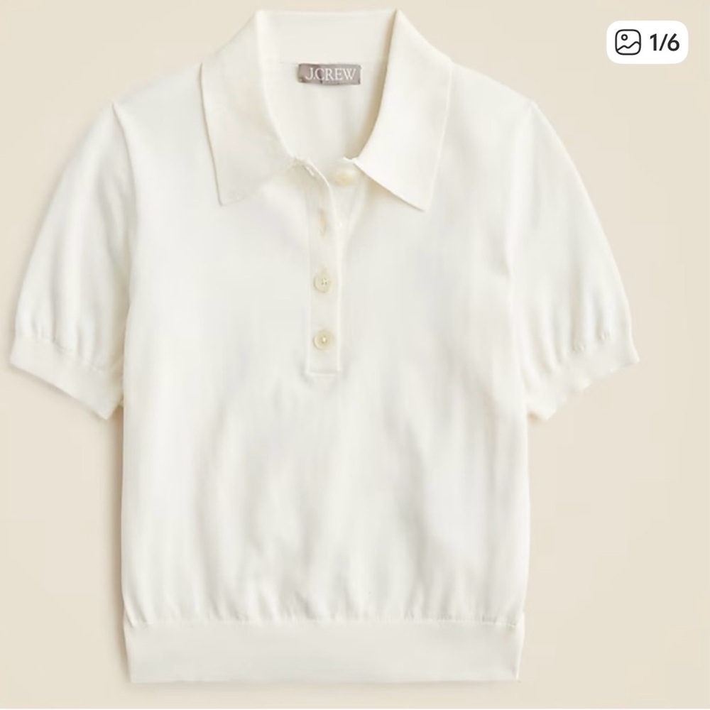 J. Crew Women’s Crop Polo Shirt